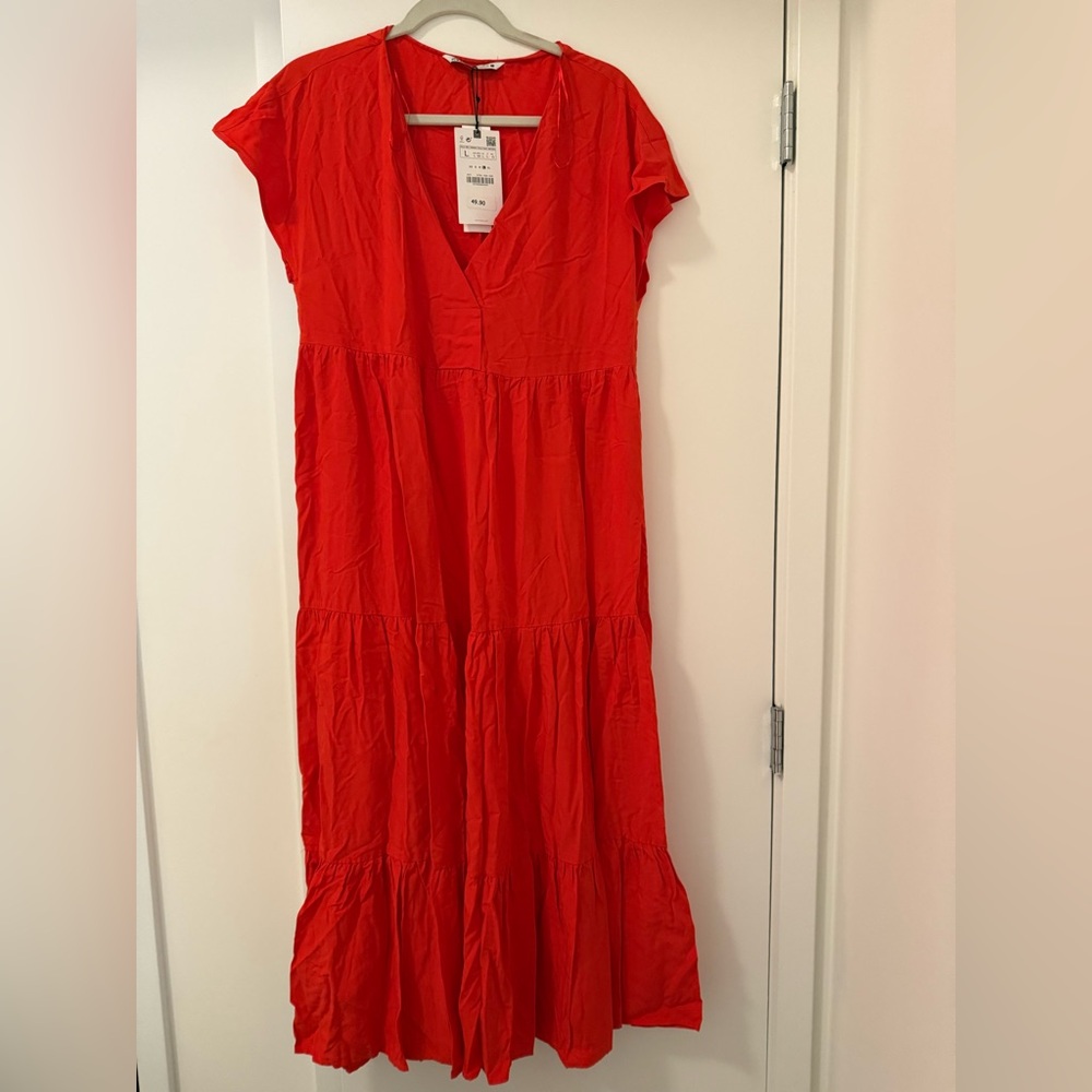 NWT Zara red dress
